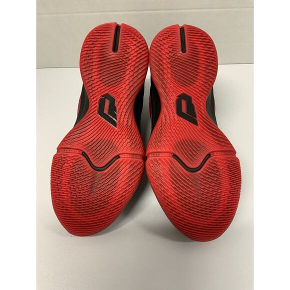 Adidas BAPE x Dame 9 Black Scarlet IH0786 Size 7 Red Black Basketball Sneakers main image 5